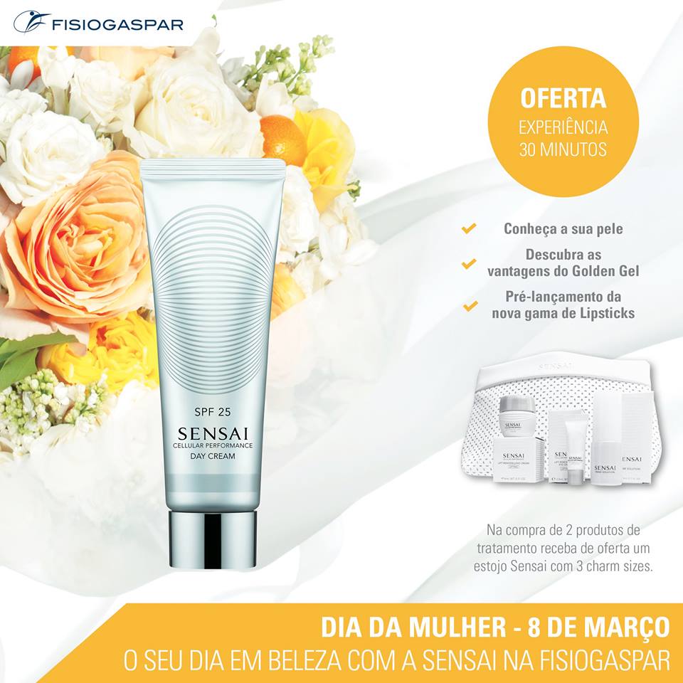 Dia da mulher oferta 30 min experiência